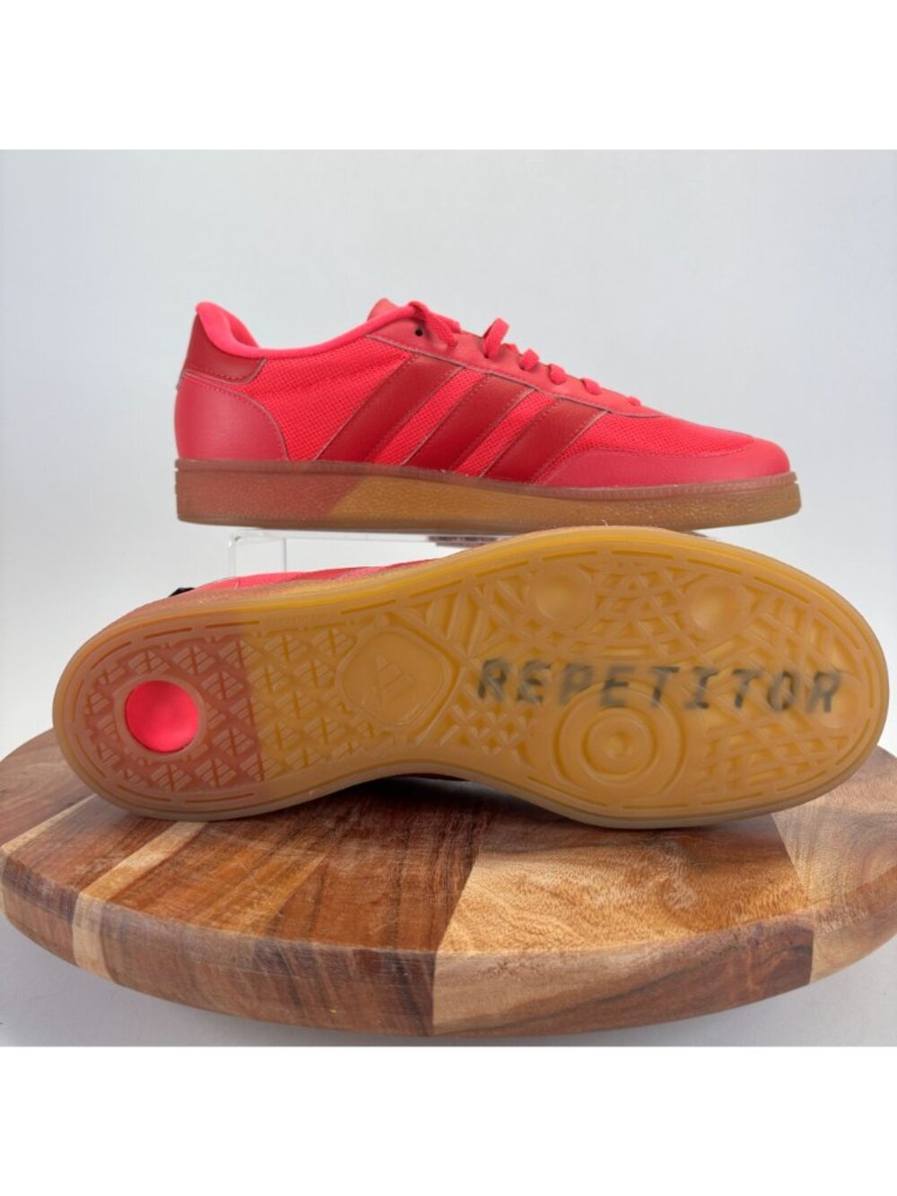 adidas Training Spezial Training Shoes Mens 9.5 Shock Pink Sneakers Casual JQ902 - Picture 5 of 13